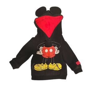 Disney Parks Mickey Mouse Hoodie Boys Size 18M